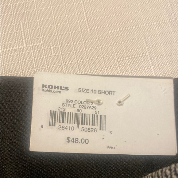 Nine West Gray Boot Cut Pants - Picture 6 of 6